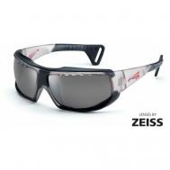 Солнцезащитные очки , овальные, спортивные, ударопрочные, поляризационные, с защитой от УФ, устойчивые к появлению царапин, серый LiP Sunglasses