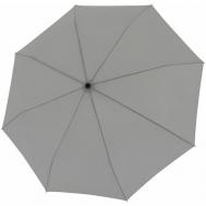 Мини-зонт , механика, 3 сложения, купол 96 см., серый Doppler
