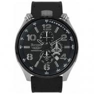 Наручные часы  Часы наручные нестеров H279302-05G, черный, серебряный Нестеров