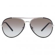 Солнцезащитные очки , серый, серебряный Prada