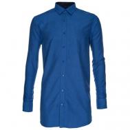 Рубашка , размер 56/XL/170-178, синий Imperator