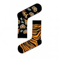 Носки , размер 37-44, черный, оранжевый carnavalsocks