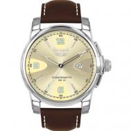 Наручные часы Нестеров H0984B02-15F, коричневый, серебряный Нестеров