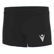 Волейбольные шорты , влагоотводящие, размер M, черный MACRON