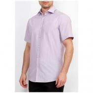 Рубашка , размер 174-184/39, фиолетовый Greg