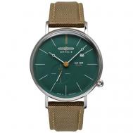 Наручные часы  Наручные часы  Zep-71383, коричневый, зеленый Zeppelin