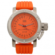 Наручные часы  Часы наручные 949А / Антей (Oscar-II) механические 048.15, оранжевый ТРИУМФ