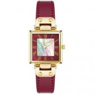 Наручные часы  Considered 3896GPBY, золотой, бордовый Anne Klein