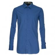 Рубашка , размер 48/M/170-178, синий Imperator