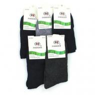 Мужские носки , 12 пар, классические, размер Универсальный, мультиколор Ивановский текстиль