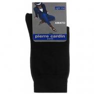 Мужские носки , 1 пара, классические, размер 39-41, черный Pierre Cardin