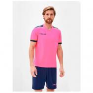 Форма  футбольная S/S Football Set футбольная, футболка и шорты, размер XL, розовый KELME