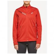 Куртка  Lite Show Winter Jacket, размер XS, красный Asics