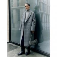 Пальто  , размер 46/170, серый Pompa