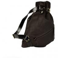 Рюкзак торба , фактура гладкая, коричневый Bufalo
