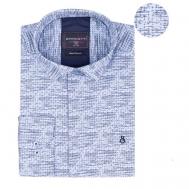 Рубашка , размер 4XL(64), голубой BARCOTTI