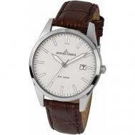 Наручные часы  Classic 1-2002E, серебряный, коричневый Jacques Lemans