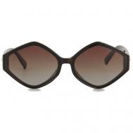 Солнцезащитные очки , поляризационные, для женщин, коричневый LeKiKO