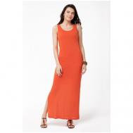 Платье , размер 42, оранжевый VILATTE