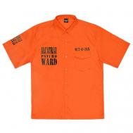 Рубашка , размер XL, оранжевый Lancia