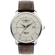 Наручные часы  Наручные часы  ZEP-84425, коричневый, белый Zeppelin