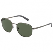 Солнцезащитные очки , прямоугольные, оправа: металл, с защитой от УФ, для мужчин, серый Armani Exchange