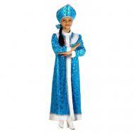 Детский карнавальный костюм "Снегурочка", плюш, р-р 36, рост 140 см ТероПром