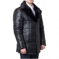 куртка , размер 54/182, черный NOWALL MEN