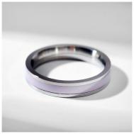 Кольцо , размер 17, серебряный, розовый Vel Vett