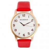 Наручные часы  Часы наручные женские "Бернини", d=3.6 см, красный микс, мультиколор Dreammart