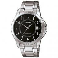 Наручные часы  Collection MTP-V004D-1B, серебряный, черный Casio