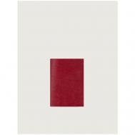 Обложка для паспорта , красный FABULA