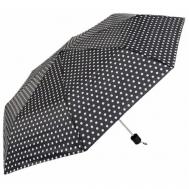 Мини-зонт , механика, 3 сложения, 8 спиц, для женщин, мультиколор, черный Yiwu Youda Import and Export