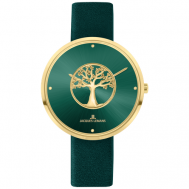 Наручные часы  Design collection 1-2092J, зеленый, золотой Jacques Lemans