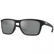 Солнцезащитные очки , прямоугольные, оправа: пластик, с защитой от УФ, для мужчин, черный Oakley