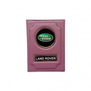 Обложка для автодокументов  1-6-940-5, фиолетовый LAND ROVER