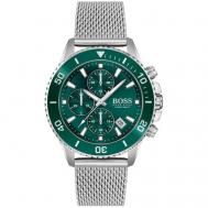 Наручные часы  HB 1513905, серебряный, зеленый BOSS