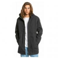 Куртка , демисезон/зима, манжеты, капюшон, карманы, подкладка, размер S, серый Quiksilver