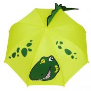 Зонт-трость зеленый Нет бренда