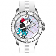 Наручные часы  Disney женские кварцевые Disney Limited Edition Minnie Mouse Lady 39526, белый INVICTA