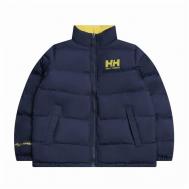 куртка  зимняя, силуэт прямой, карманы, манжеты, размер S, синий, желтый Helly Hansen
