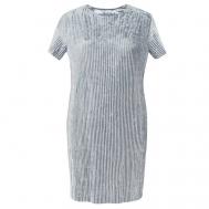 Платье , вечернее, прилегающее, размер 40, серый Mila Bezgerts