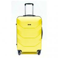 Умный чемодан  41073, 107 л, размер L, желтый Freedom