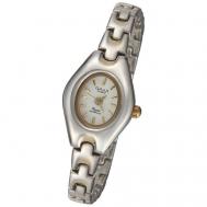 Наручные часы  на браслете JJL094 GS 03 комбинированный цвет золото с серебром светлый циферблат, золотой, мультиколор OMAX