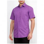 Рубашка , размер 174-184/37, фиолетовый Greg