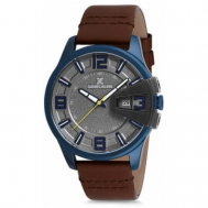 Наручные часы  Premium, коричневый, серый Daniel klein