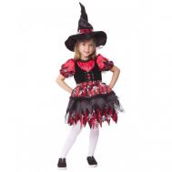 Детский костюм "Ведьмочка-разбойница" (10090) 116 см Пуговка