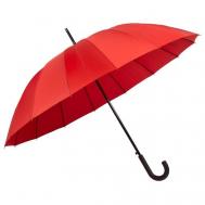 Зонт-трость , автомат, 16 спиц, красный Redmond