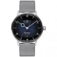 Наручные часы  Наручные часы  ZEP-8046M3, серебряный, синий Zeppelin