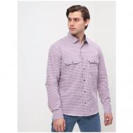Рубашка , размер 174-184/41, фиолетовый Greg